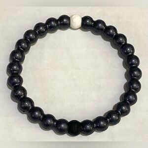 LOKAI Large Gunmetal Gray Silicone Core Bangle Bracelet Y2K Streetwear Boho